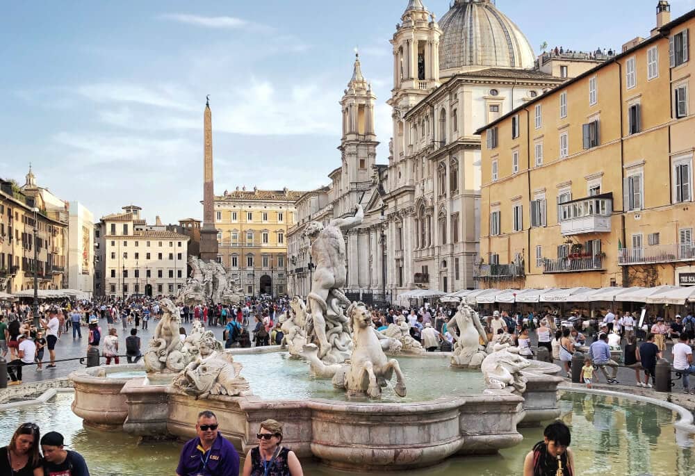 Secretos de Piazza Navona: de fontanas y rivales