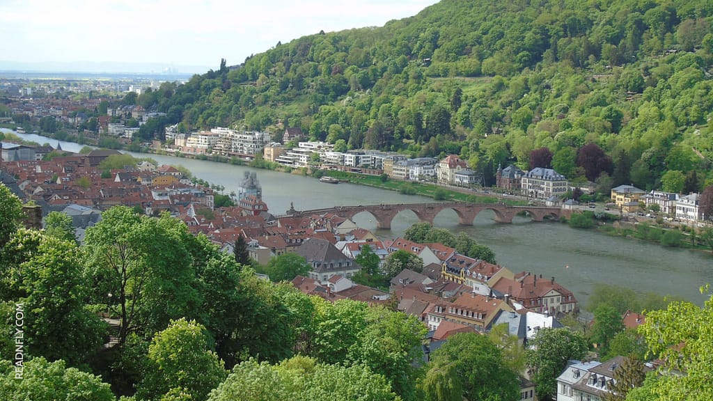 Heidelberg vista panorámica