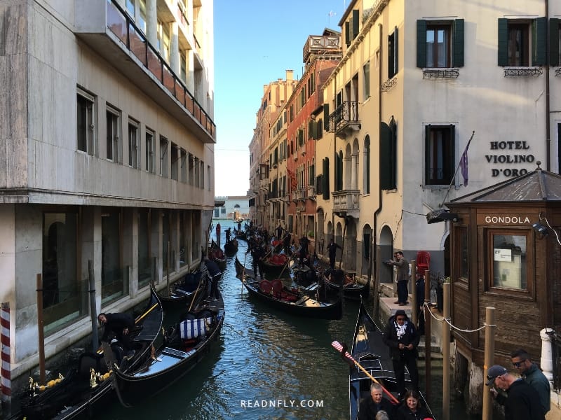 Cómo tomar góndolas en Venecia