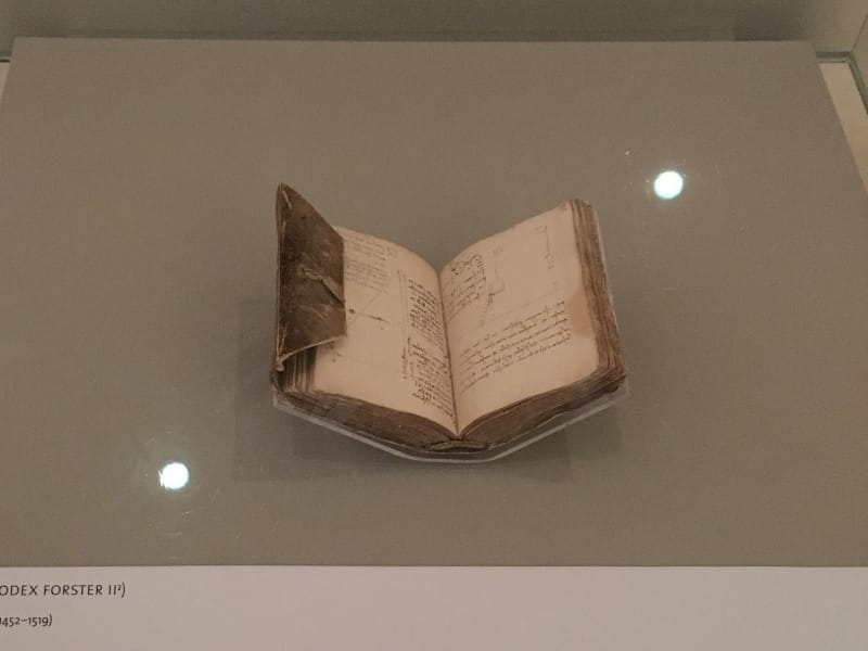 Dónde está el cuaderno de Leonardo Da Vinci