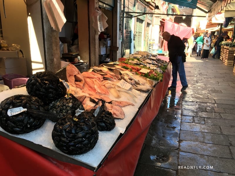Mercado Rialto Pescadería Venecia