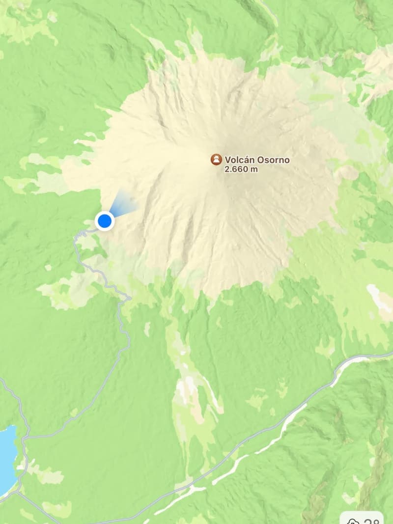 Volcán Osorno base