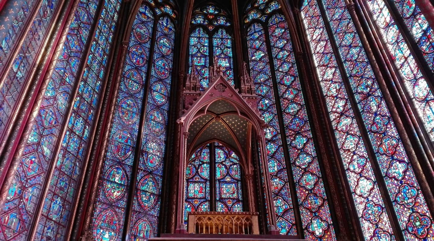 sainte-chapelle de París y la corona de jesucristo