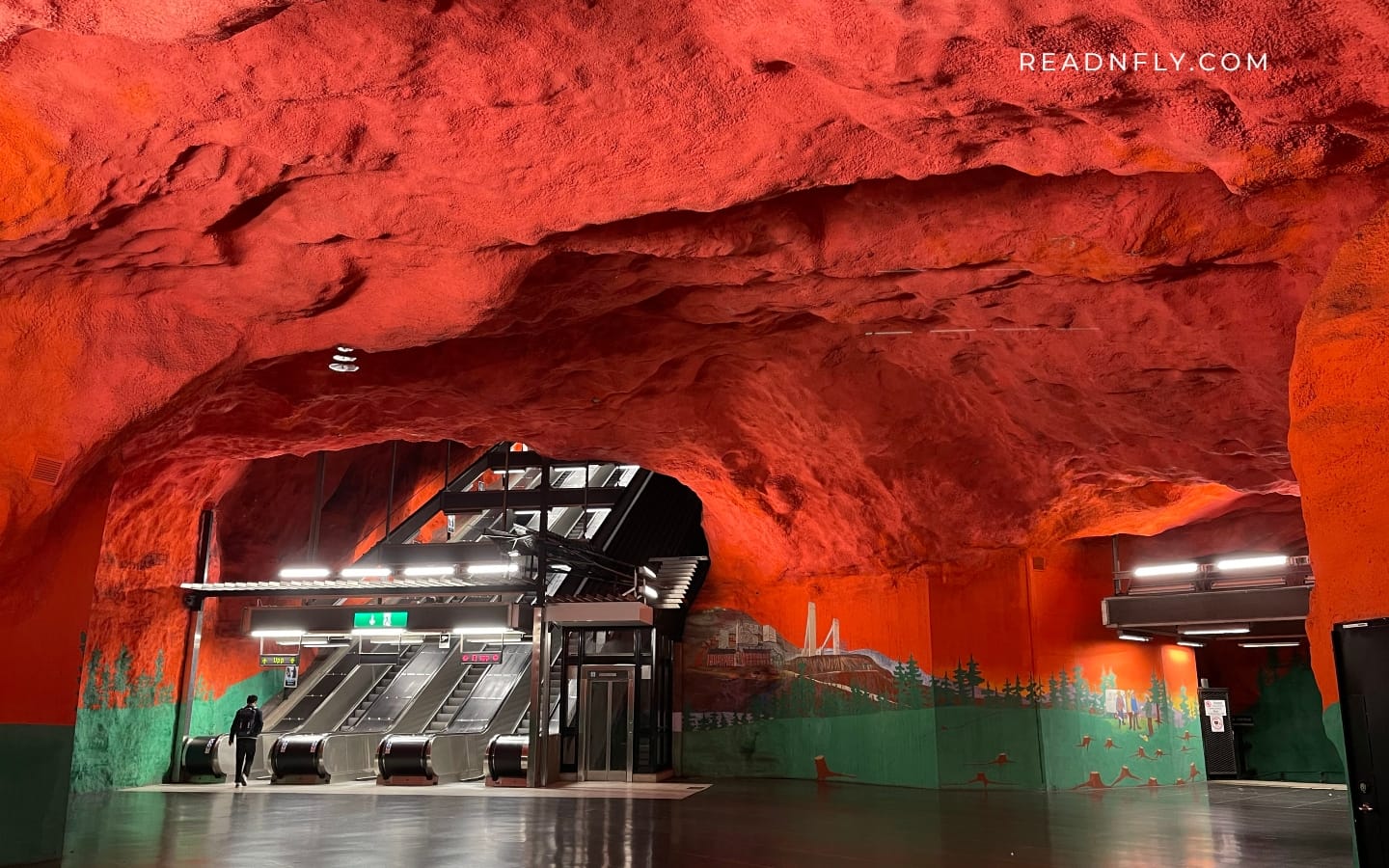 Las estaciones más lindas metro de Estocolmo