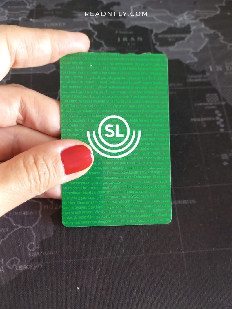 Como funciona la tarjeta verde del metro Estocolmo