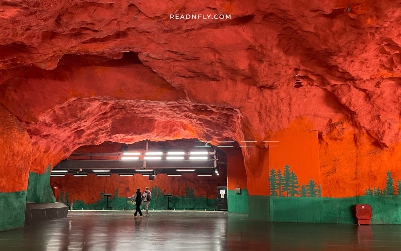 Las estaciones de metro más lindas de Estocolmo