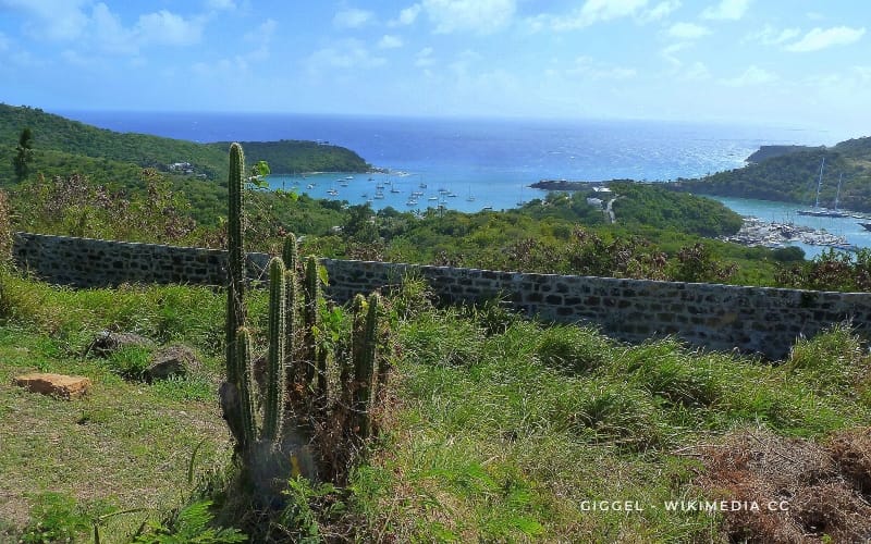 Isla de Antigua, Antillas Menores