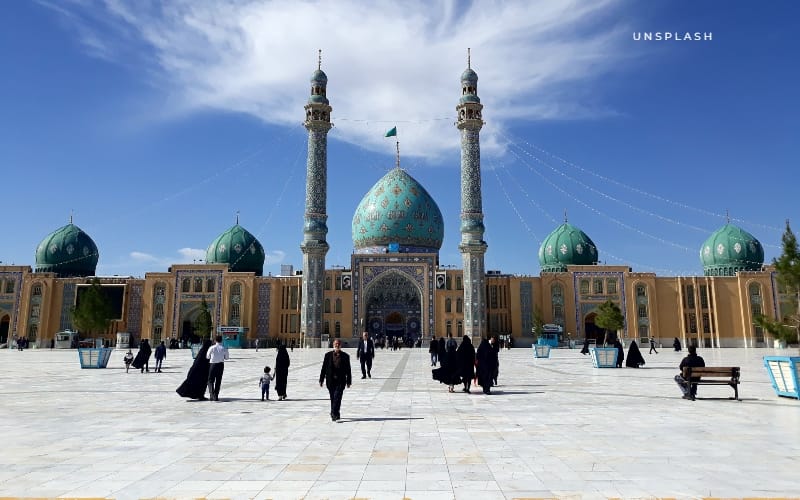 Qom, Irán, Mezquita Jampkaran