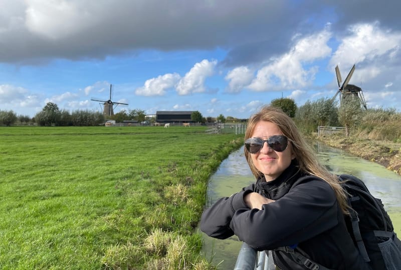 visita a los molinos de Kinderdijk